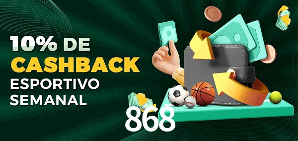 10% de bônus de cashback na 868